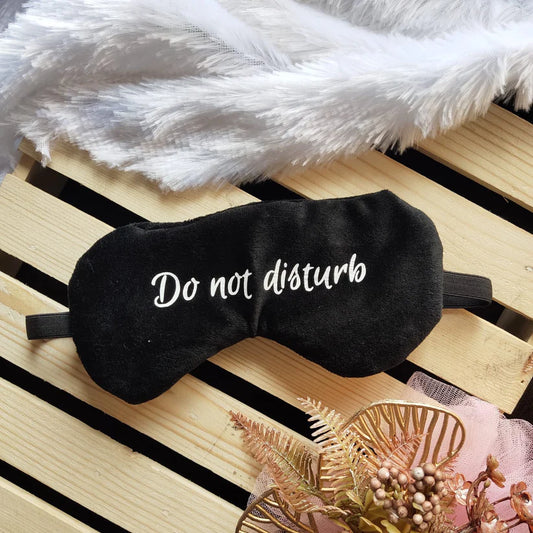 Personalized Velvet Eye Mask