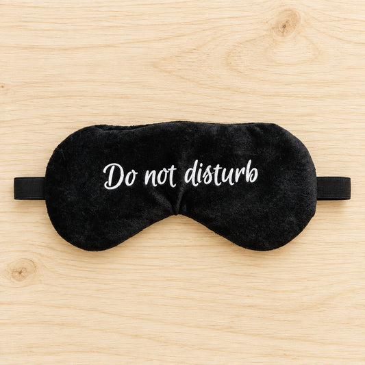 Personalized Velvet Eye Mask