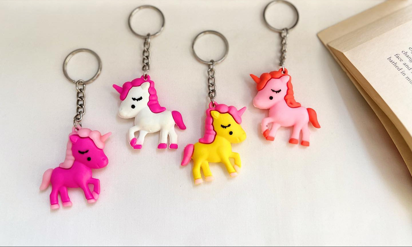Cute Unicorn Keychain