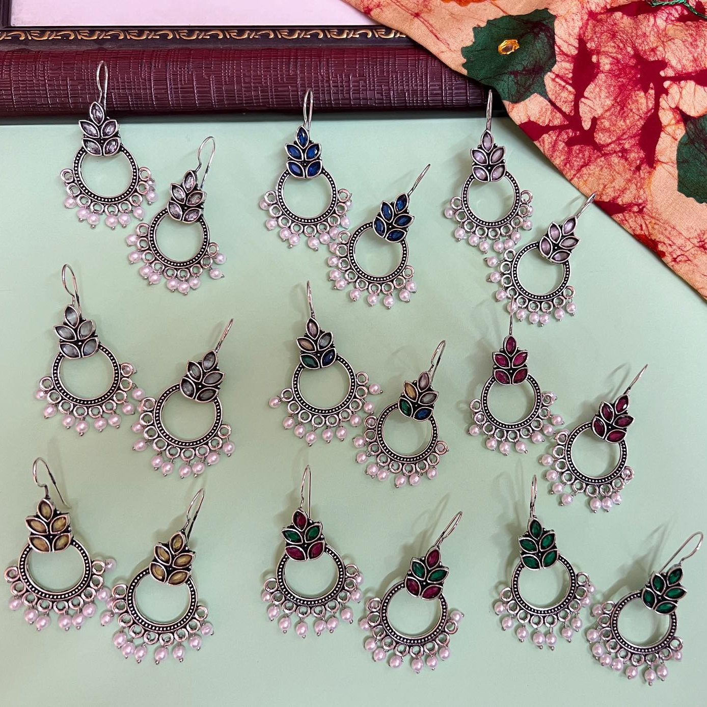 Premium Silver Hook Earrings