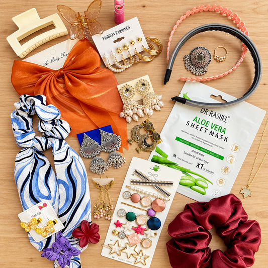 Luxury Indulgence Gift Hamper for Women β Jewellery & Accessories Set