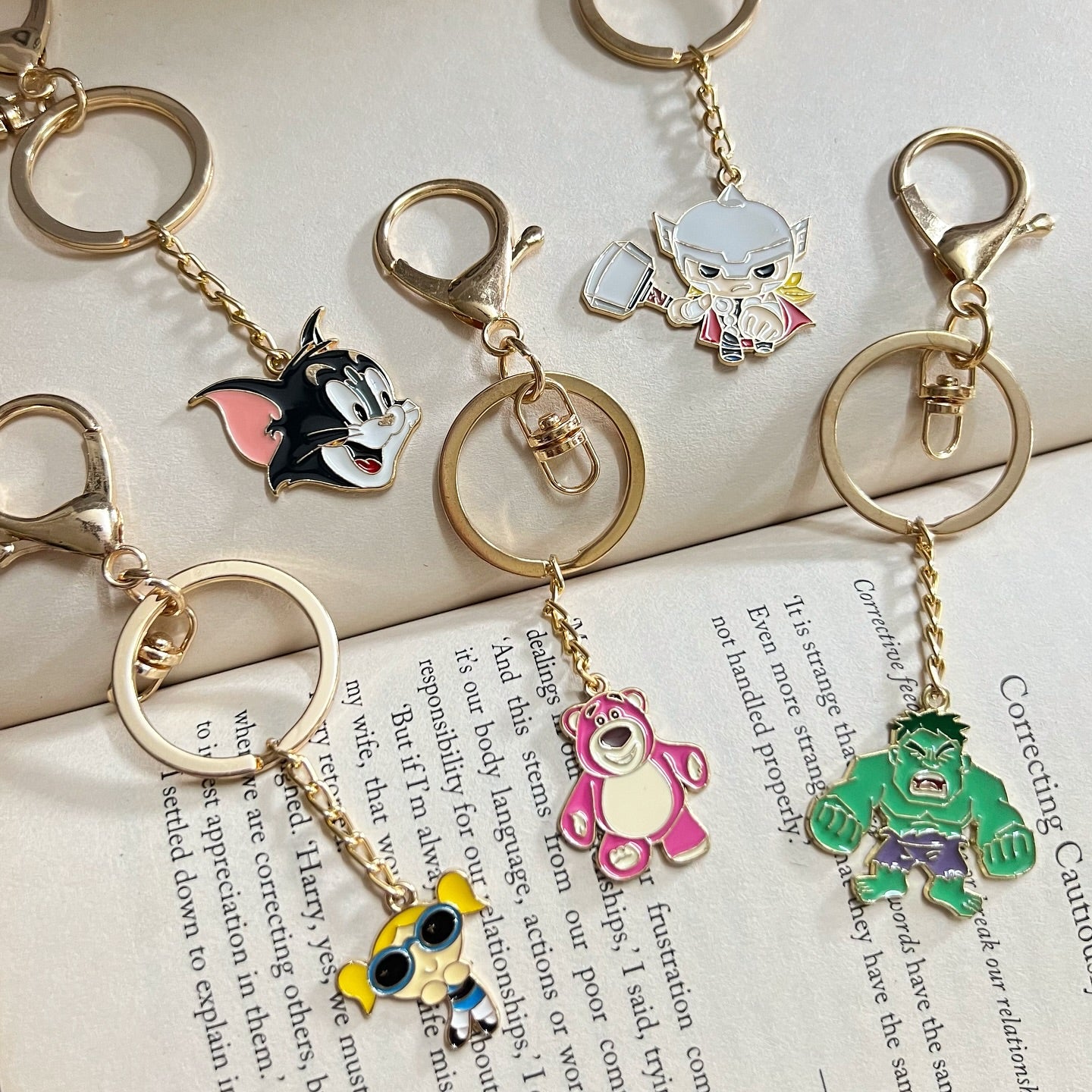 Customised Charm Keychains