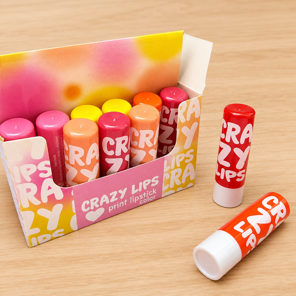 Crazy Lips Print Lipstick (Random)