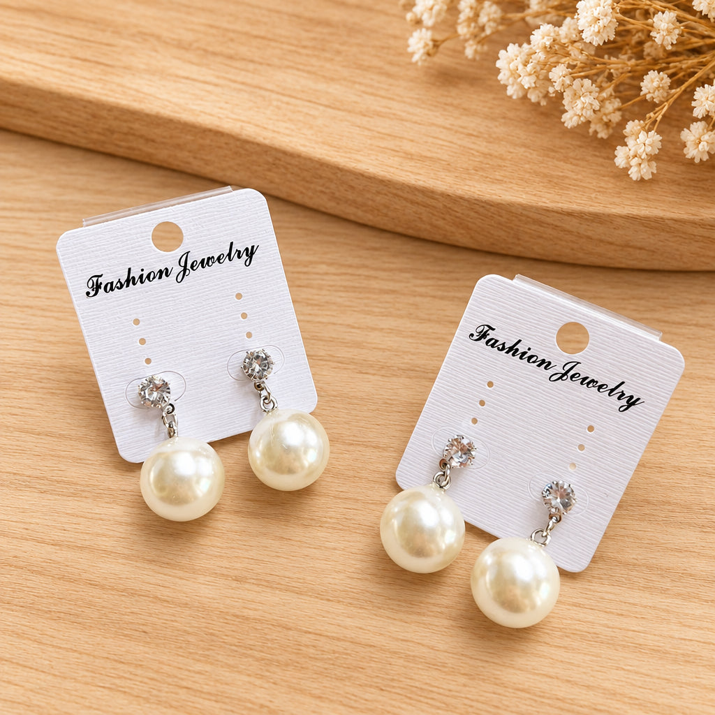 Trending Diamond Pearl Earrings