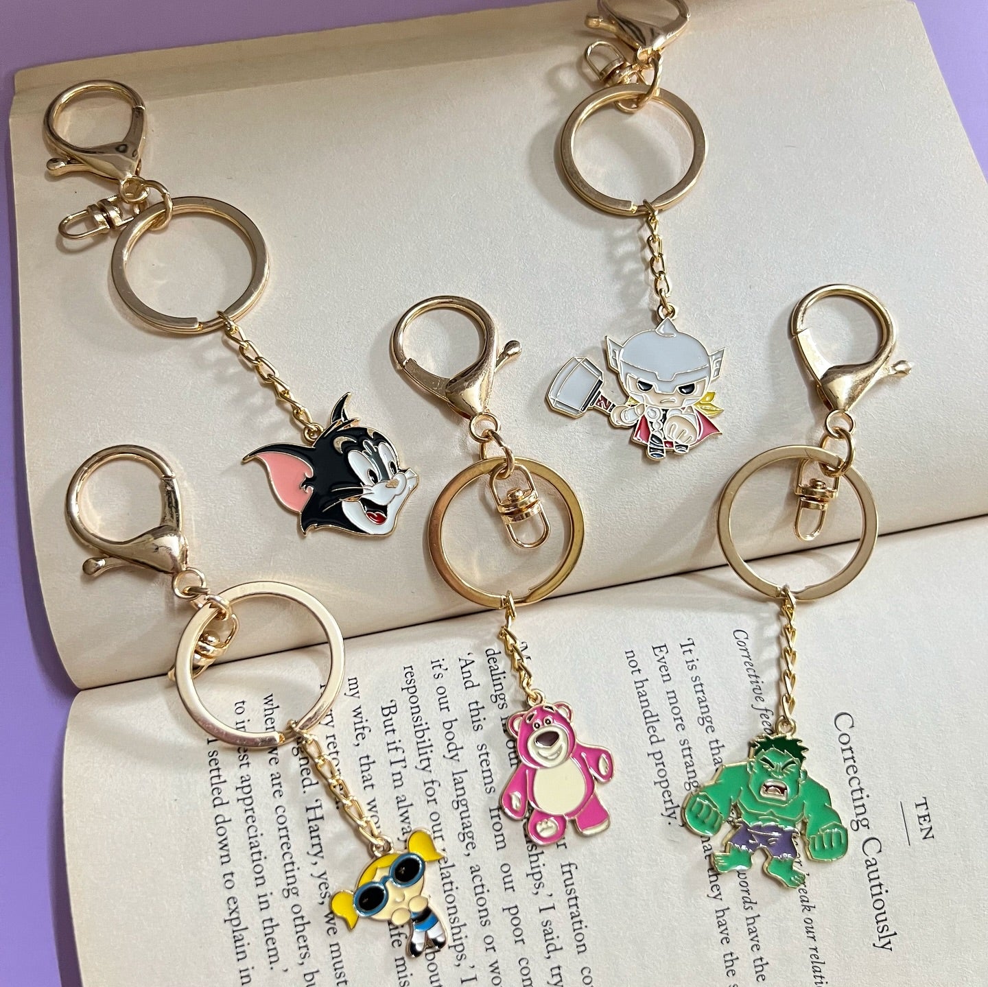 Customised Charm Keychains