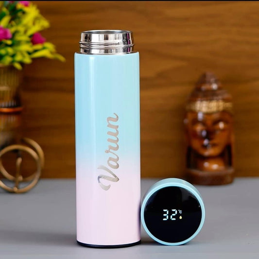 Personalized Christmas Theme Temperature Bottle