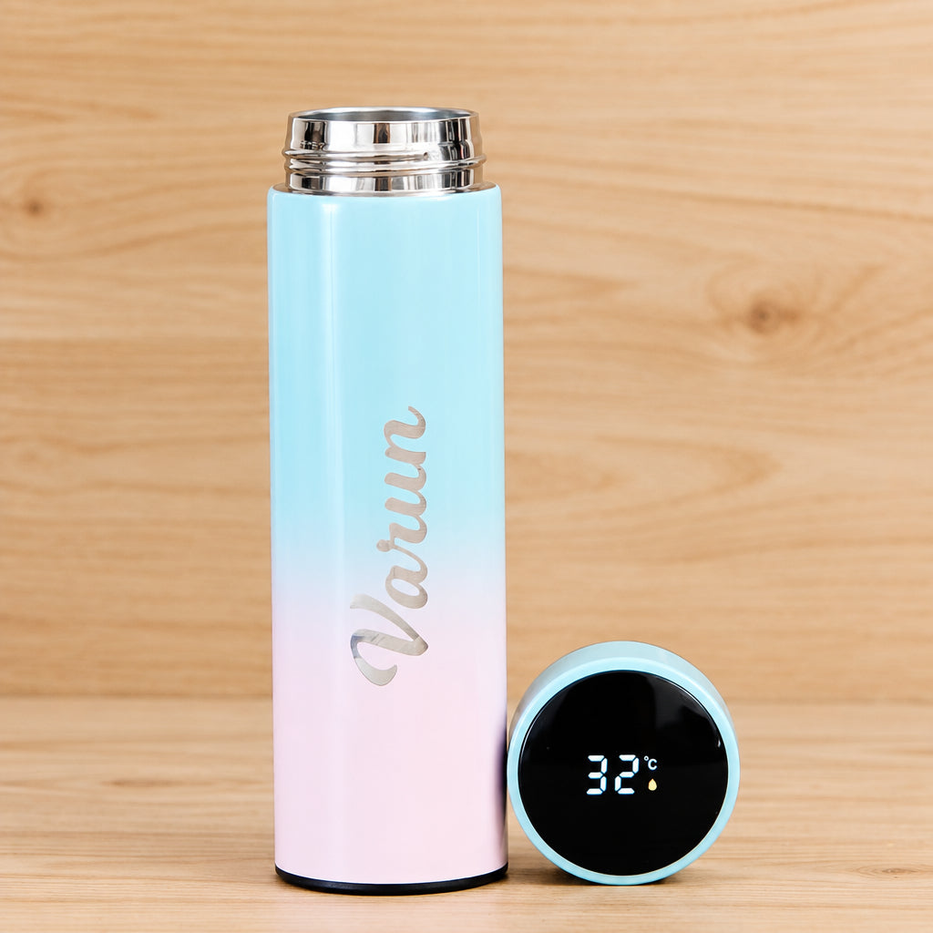 Personalized Temperature Bottle