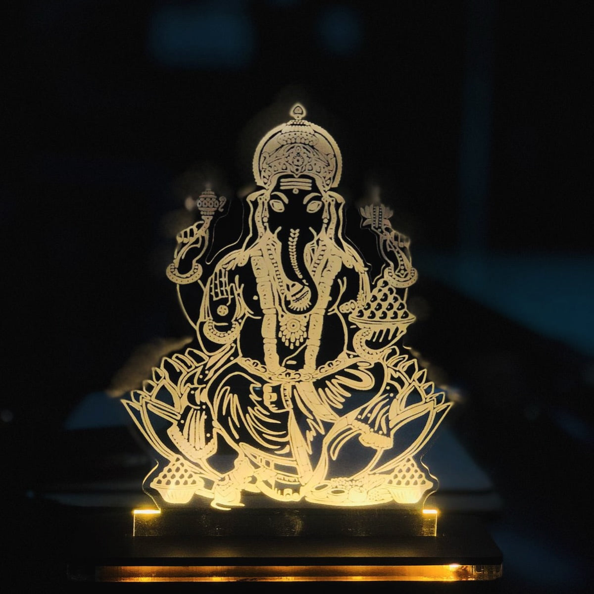 God Theme Led Acrylic Table Frames