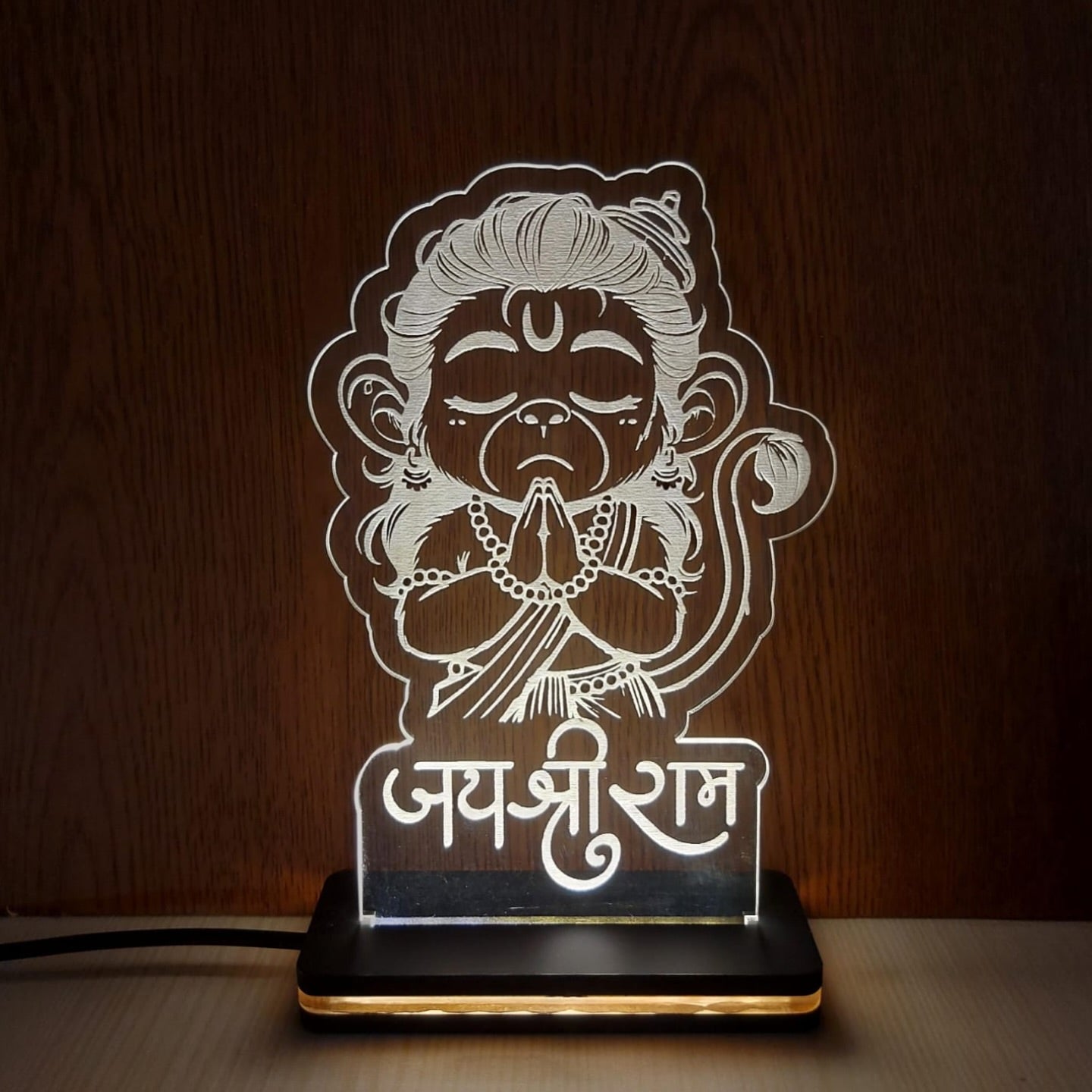 God Theme Led Acrylic Table Frames