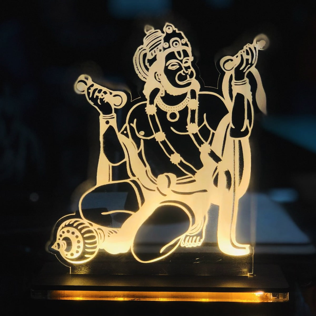God Theme Led Acrylic Table Frames
