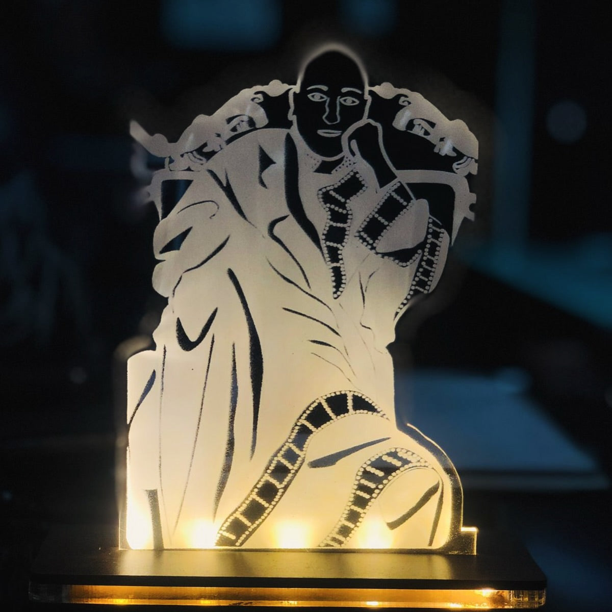 God Theme Led Acrylic Table Frames