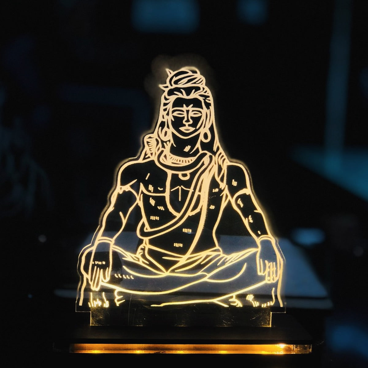 God Theme Led Acrylic Table Frames