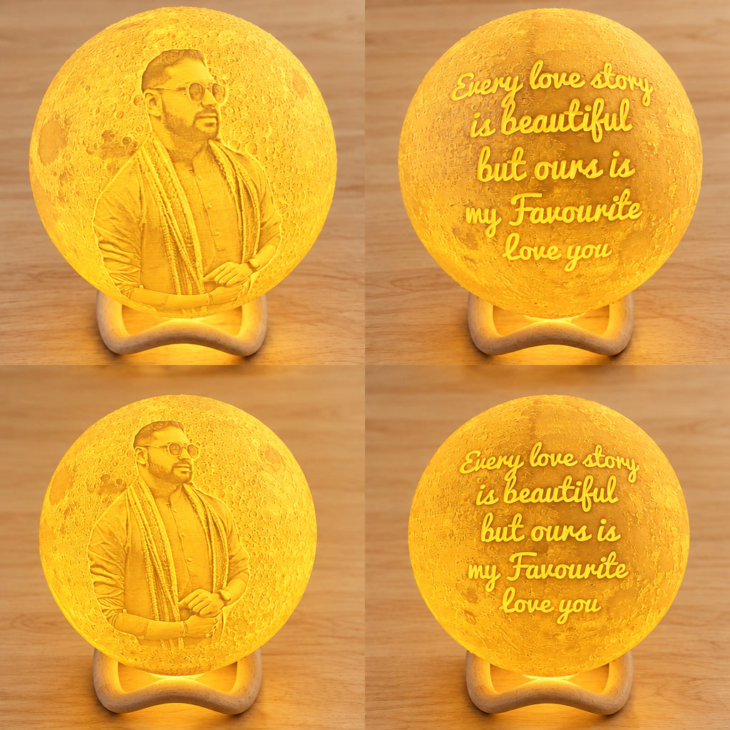Personalized Moon Lamp