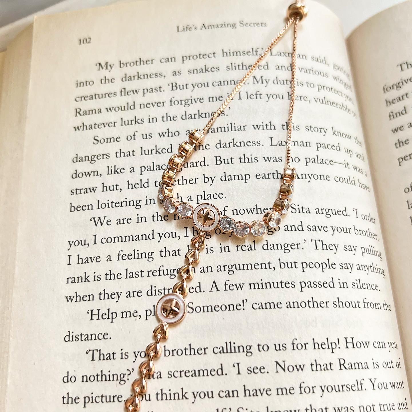 Anti-Tarnish Hand Chain Bracelet