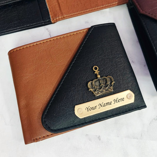 Personalized Premium Leather Turbo Wallet