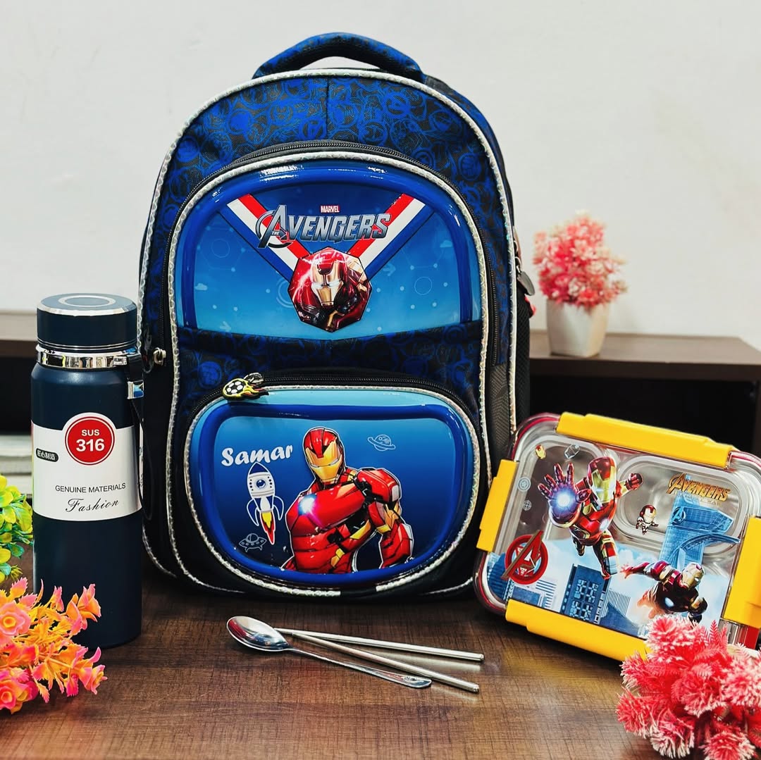 Back to School Jumbo Size Backpack Hamper