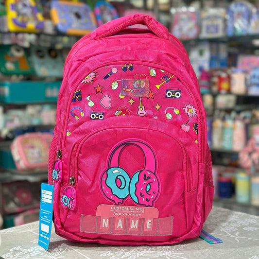 18 Inch Backpack | 4 Zipper Lightweight Waterproof School Bag