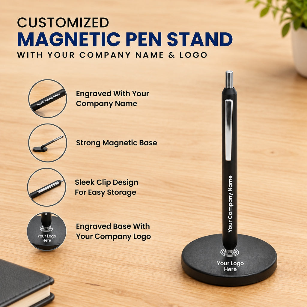 Personalized Levitating Pen with Magnetic Stand