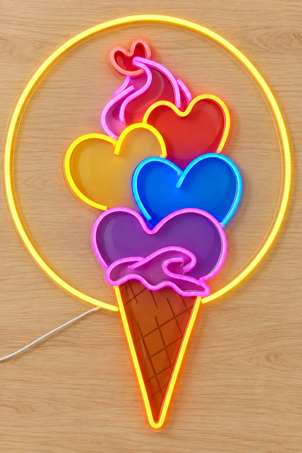 Customised Neon Logo Lights