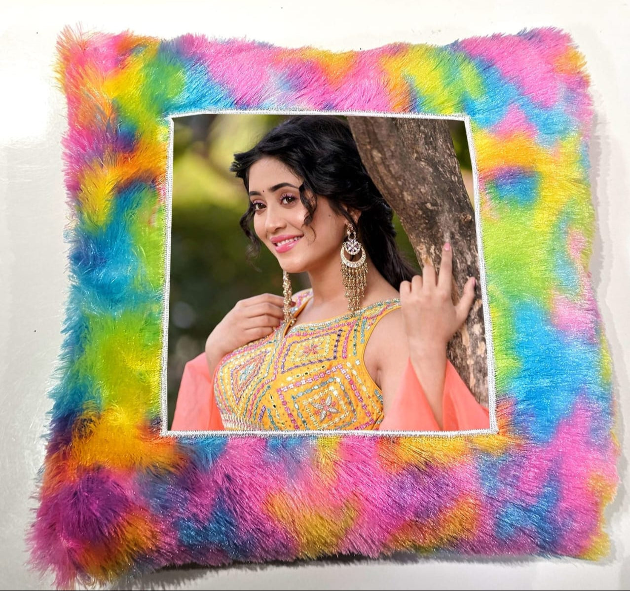 Soft Fur Cushion – Personalized Pillows