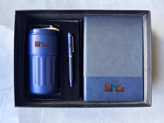 Premium Travel Mug Gift Hamper – 3 in 1 Customisable Set