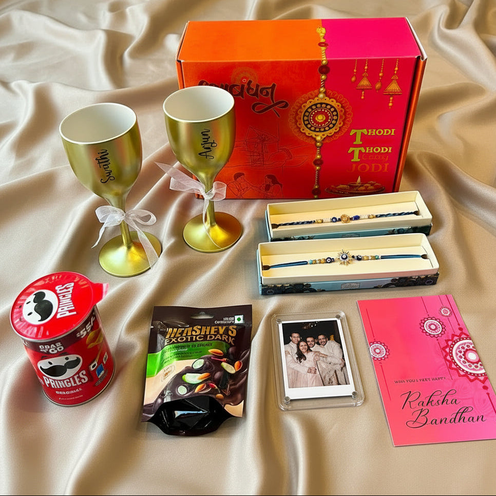 Bhaiya Bhabhi Rakhi Hamper – Premium Raksha Bandhan Gift Box