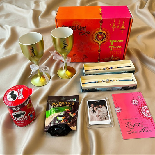 Bhaiya Bhabhi Rakhi Hamper – Premium Raksha Bandhan Gift Box