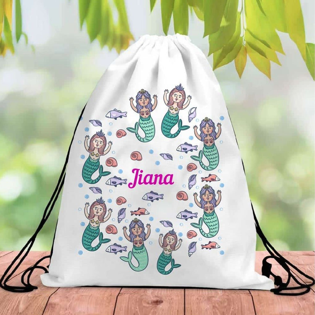 Personalized Drawstring Bag