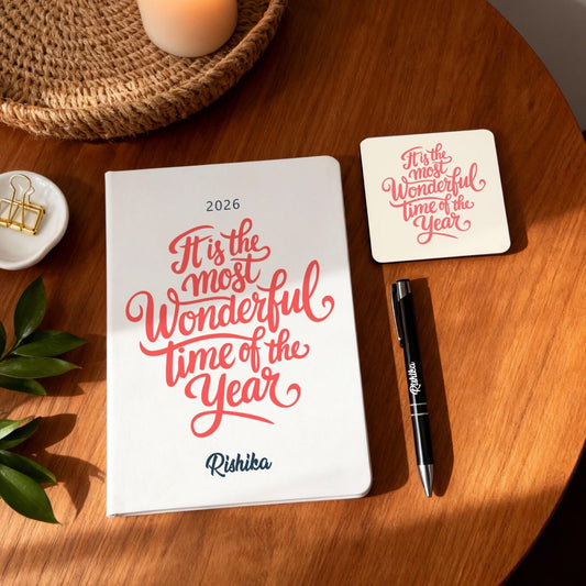 Personalized 3-Piece Desk Essentials Combo