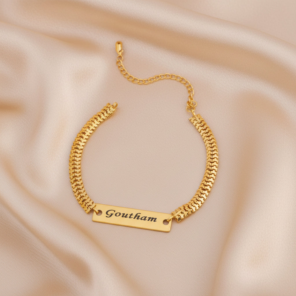 Elegant Custom Name Bracelet