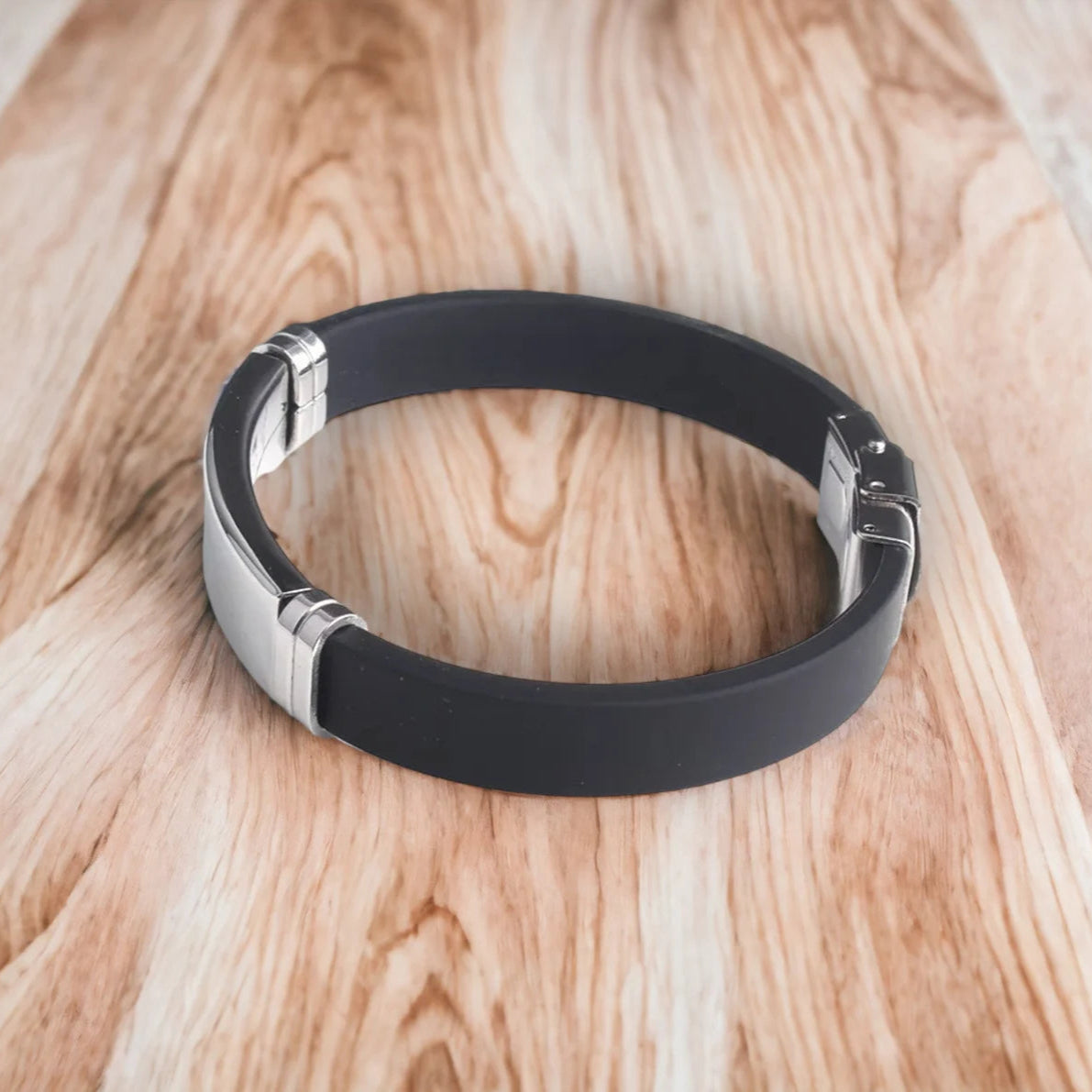 Personalised Unisex Wrist Band Bracelet