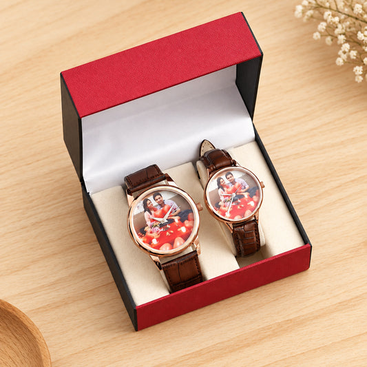 Leather Couple Watch