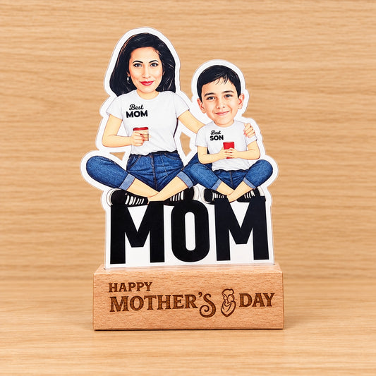 Caricature Standee For MOM