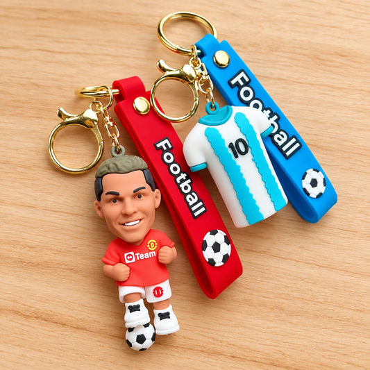 Premium Football Keychains
