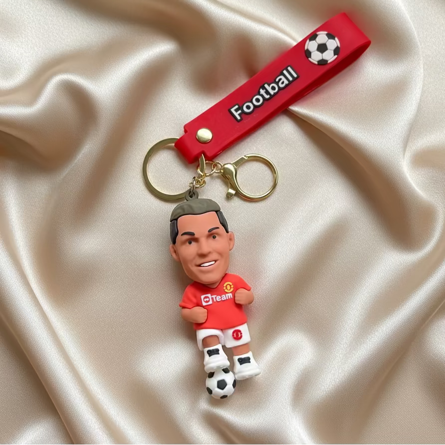 Premium Football Keychains