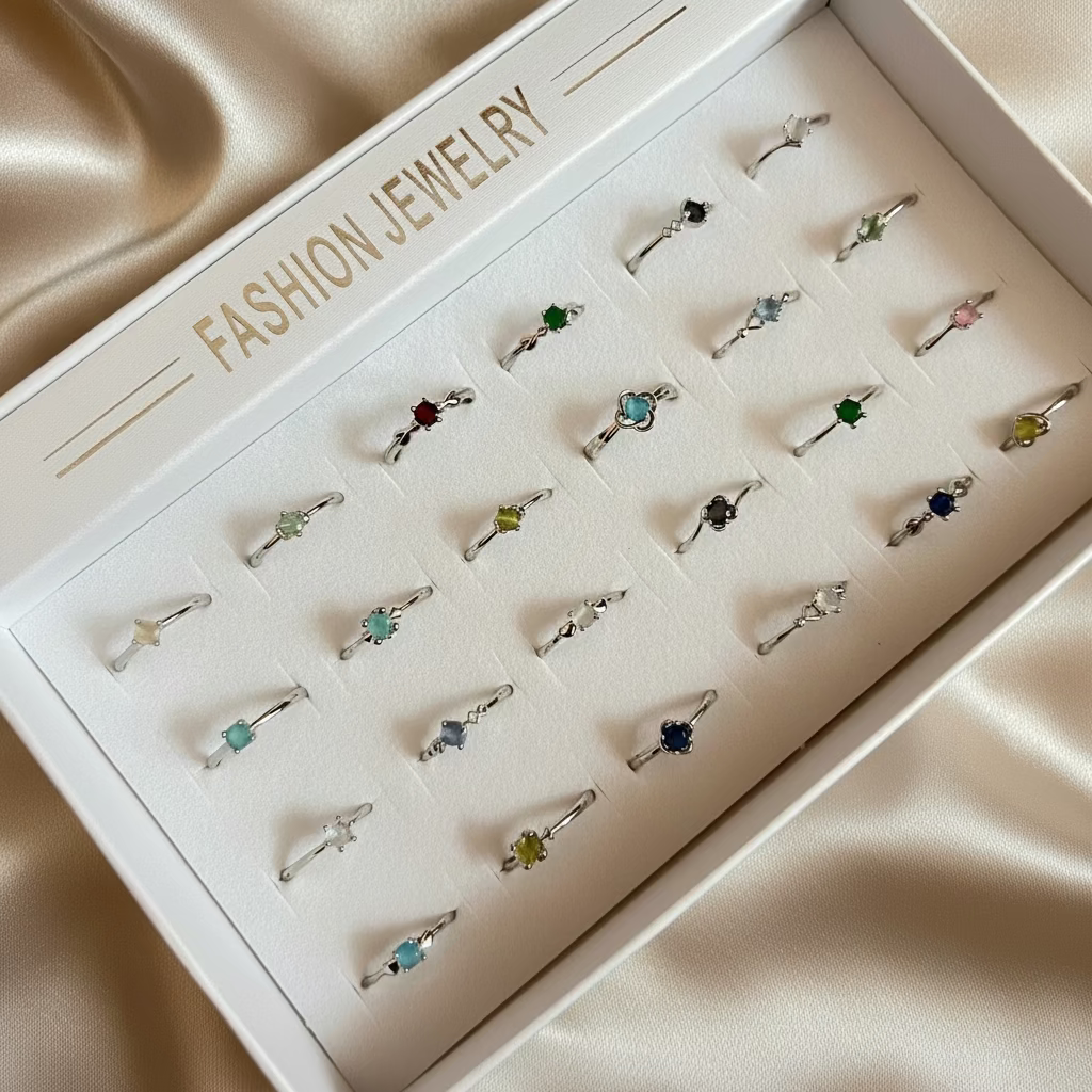 Silver Adjustable Rings – Minimal & Stylish