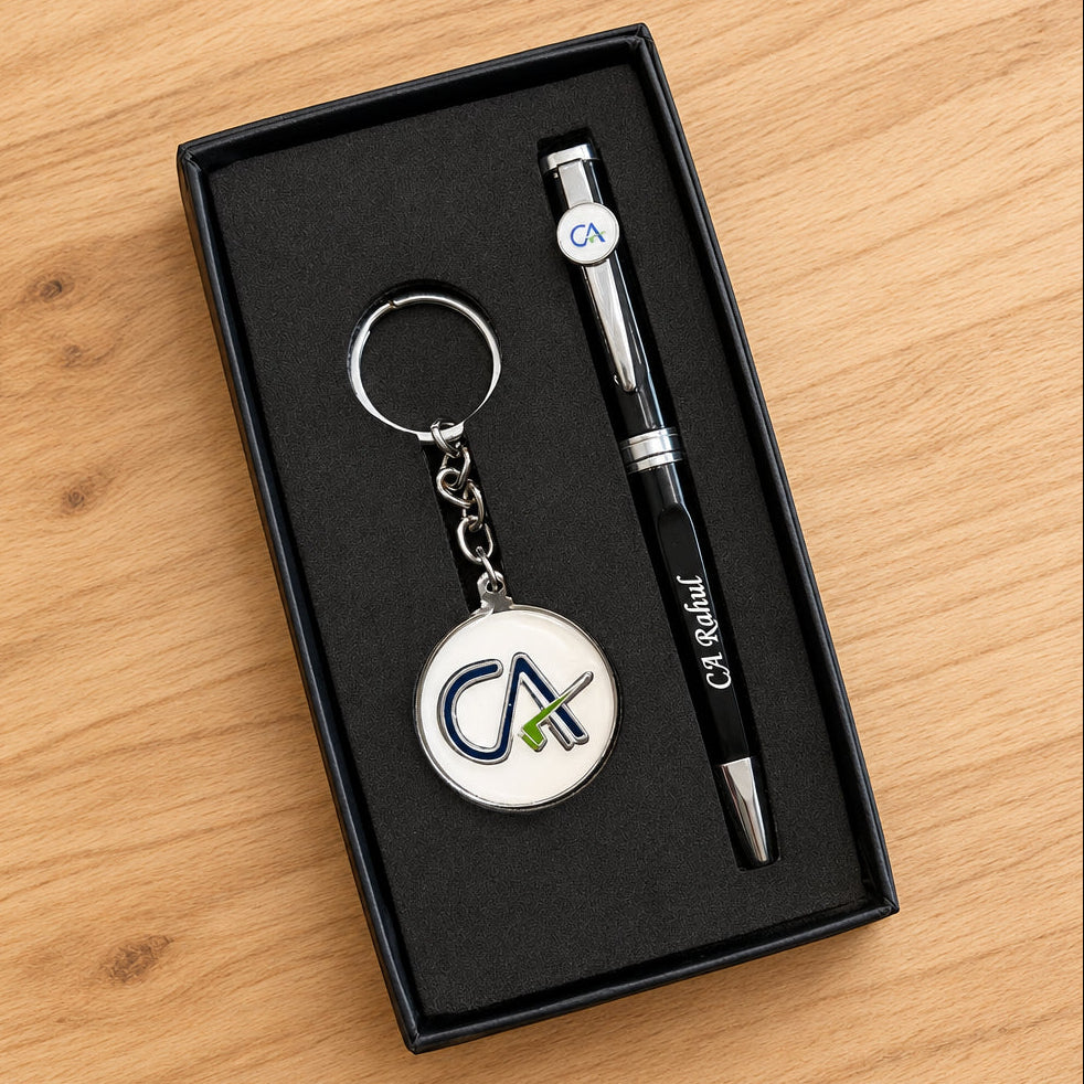 Professional Pen & Keychain Gift Set