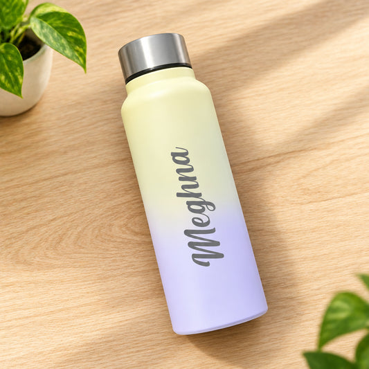 Atlantis Dual Shade Bottle – 750ML Customisable Steel Bottle