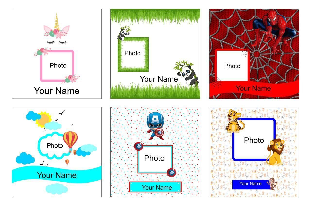 Kids Puzzle Stationery Set – Customised Name & Image Box