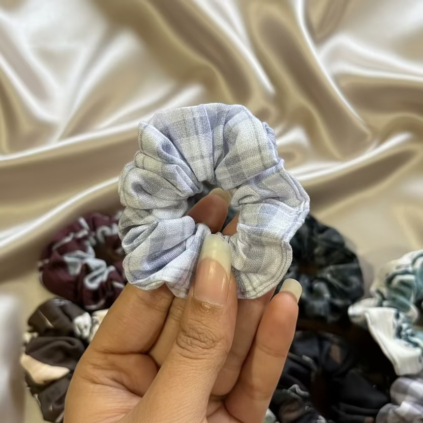 Mini Cotton Scrunchie (Random Design)