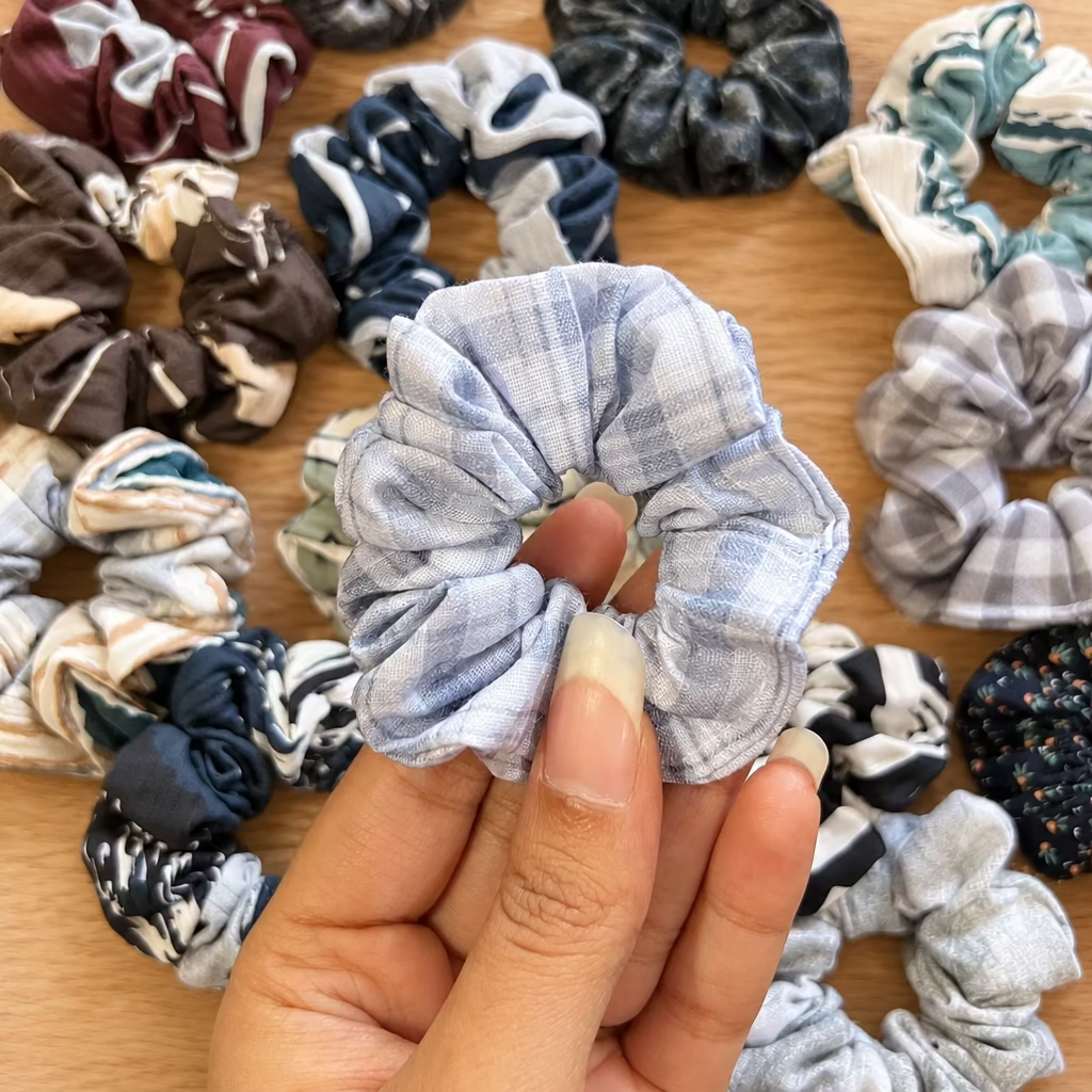 Mini Cotton Scrunchie (Random Design)