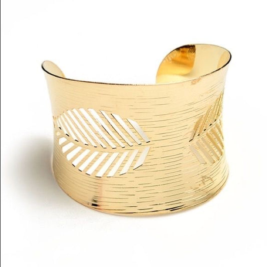 Thick Leaf Handcuff | Bracelet