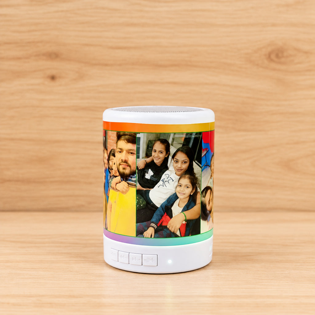 Personalized Multifunctional Bluetooth Speaker & LED Lamp