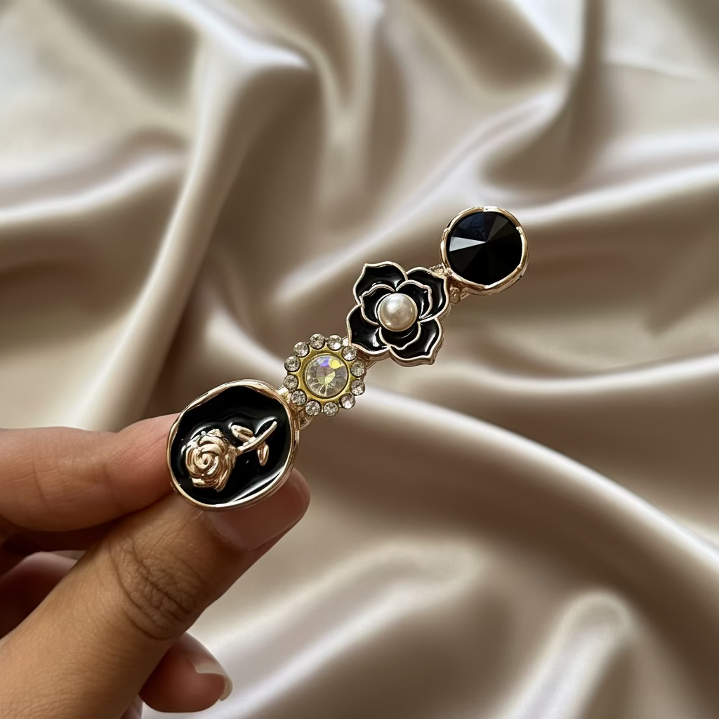 Elegant Floral Hair Pin