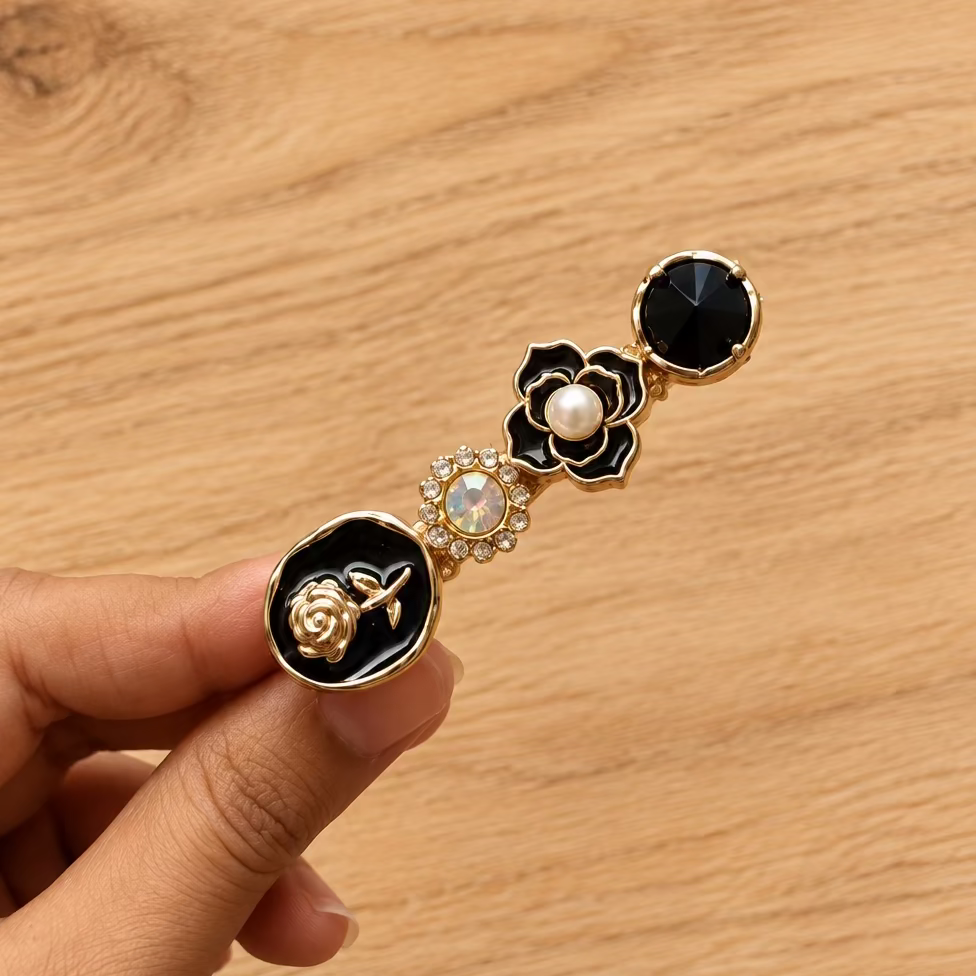 Elegant Floral Hair Pin