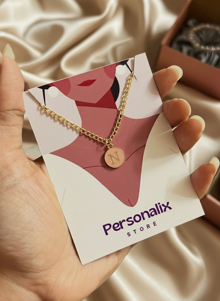 Elegant Customised Initial Necklace