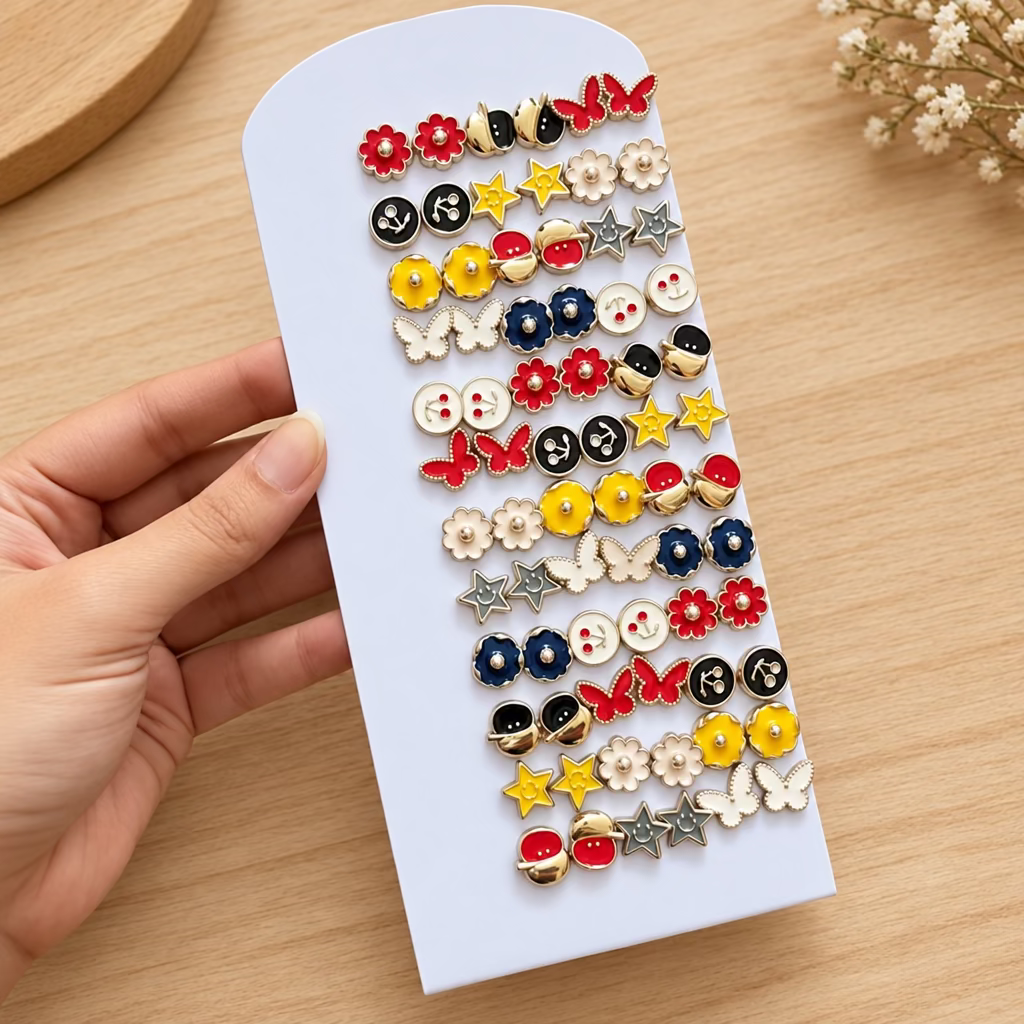 Cute Charm Stud Earrings