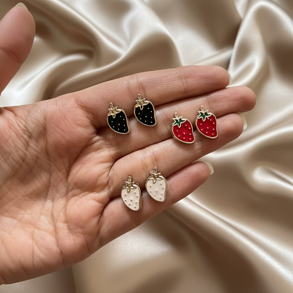 Strawberry Stud Earrings