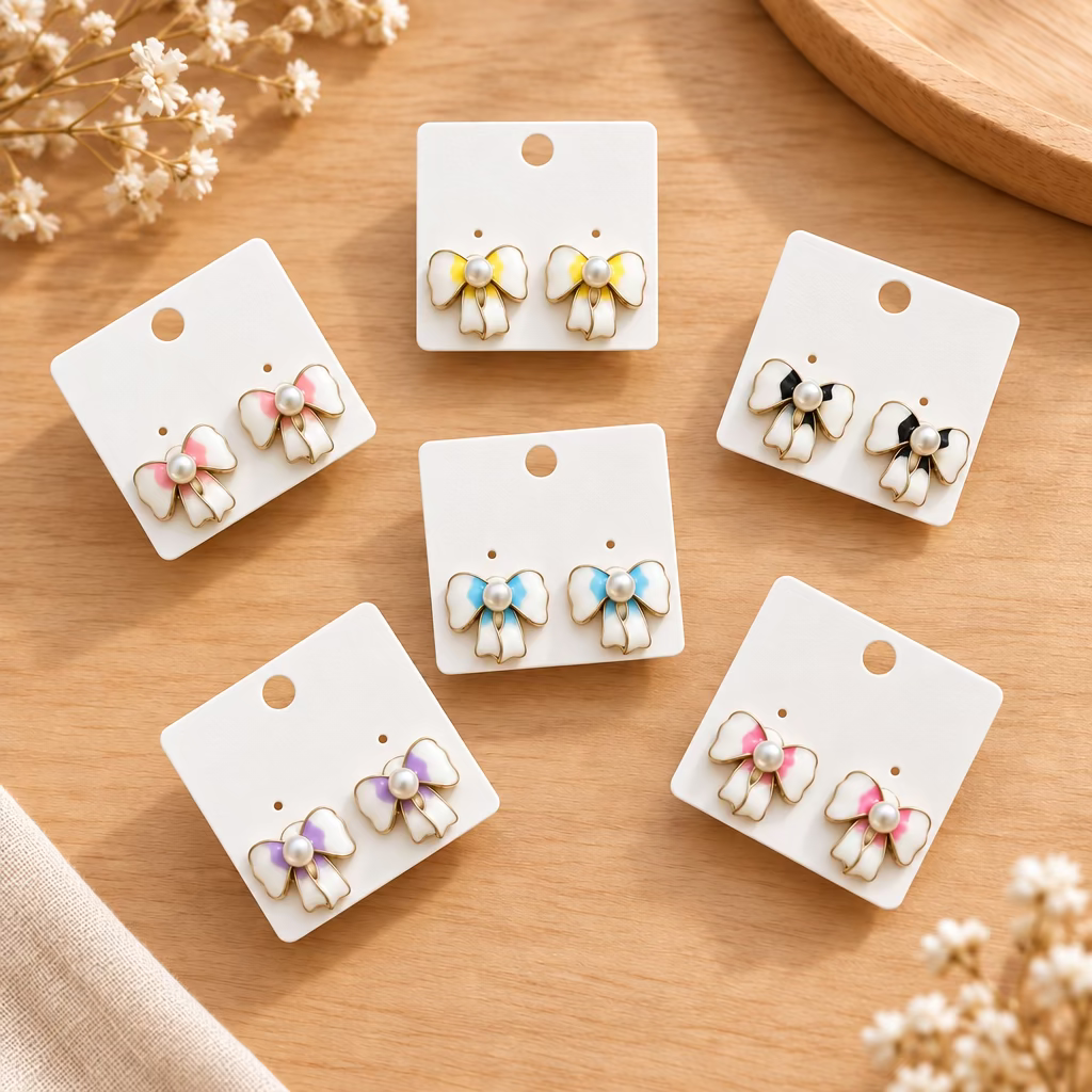 Fancy Bow Earrings