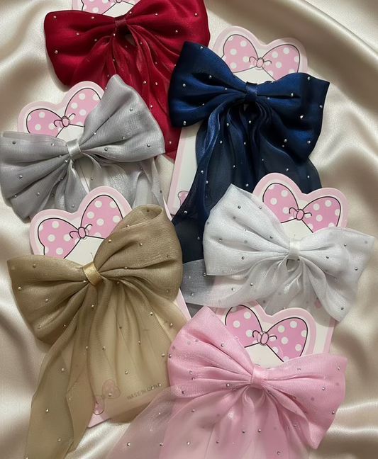 Fancy Bow Hair Clip